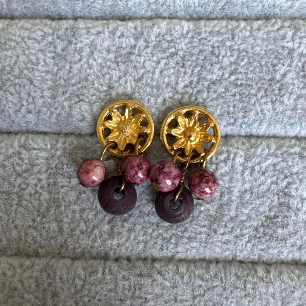 Unbranded Women's Gold and Purple Jewellery